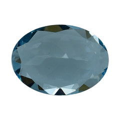 AQUAMARINE CUT OVAL (A++) 7X5MM 0.73 Cts.