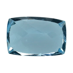 AQUAMARINE CUT CUSHION (A++) 6X4MM 0.50 Cts.