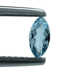 AQUAMARINE CUT MARQUISE (A++) 6X3MM 0.24 Cts.