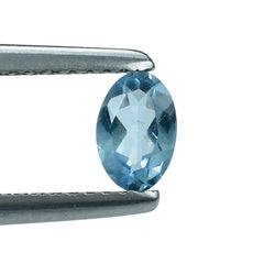 AQUAMARINE CUT OVAL (A++/HI) 6X4MM 0.34 Cts.