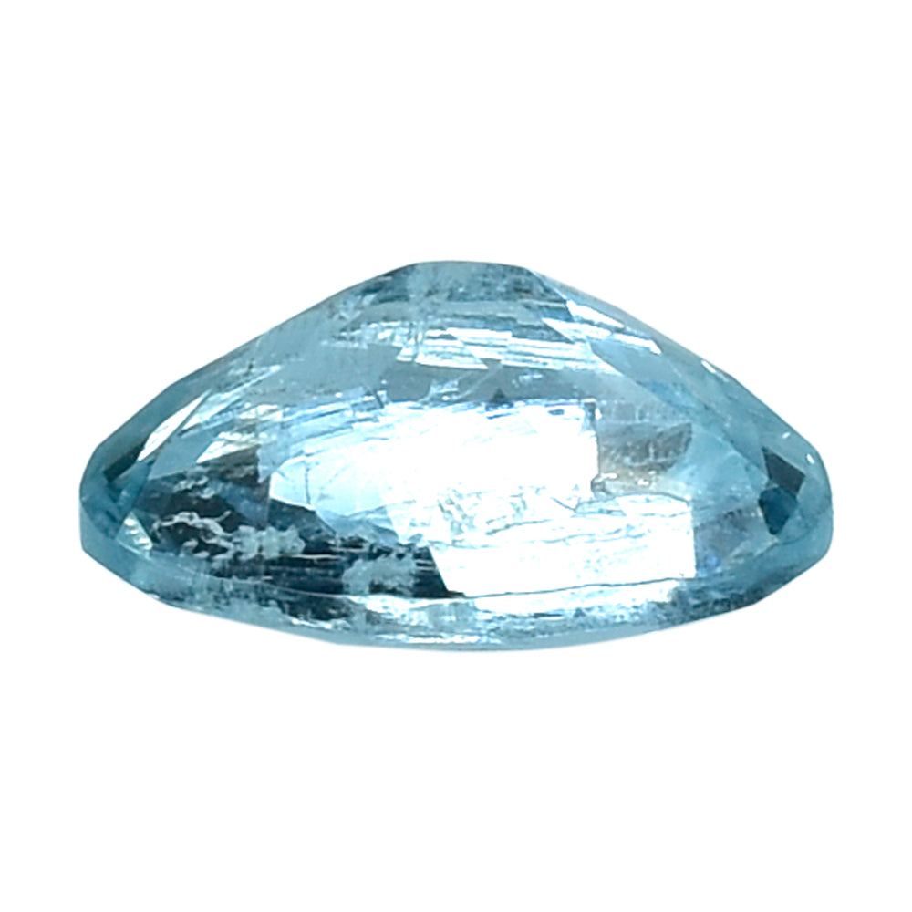 AQUAMARINE CUT OVAL (A++) 8X6MM 1.03 Cts.