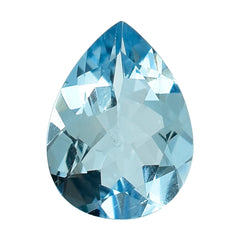 AQUAMARINE CUT PEAR (A++) 8X6MM 0.80 Cts.
