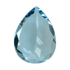 AQUAMARINE CUT PEAR (A++) 8X6MM 0.80 Cts.