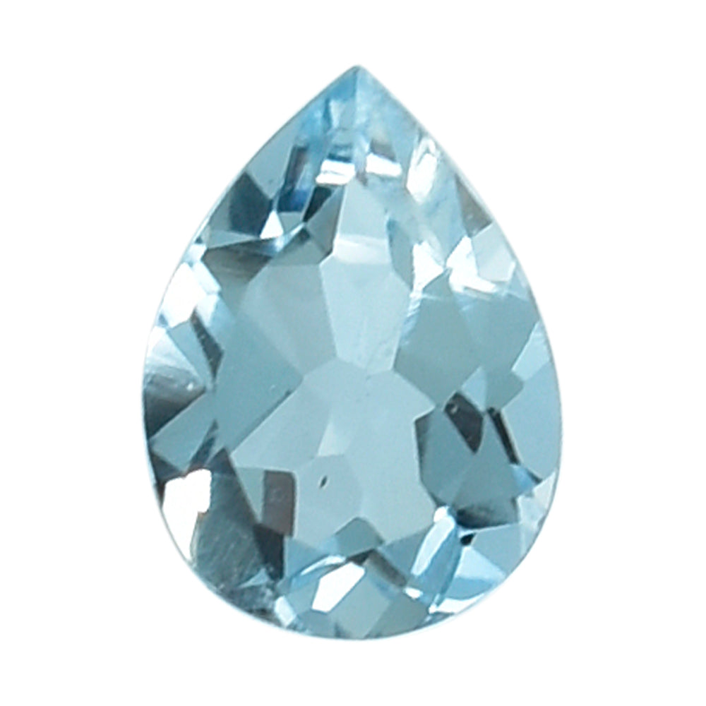 AQUAMARINE CUT PEAR (A++) 4X3MM 0.16 Cts.