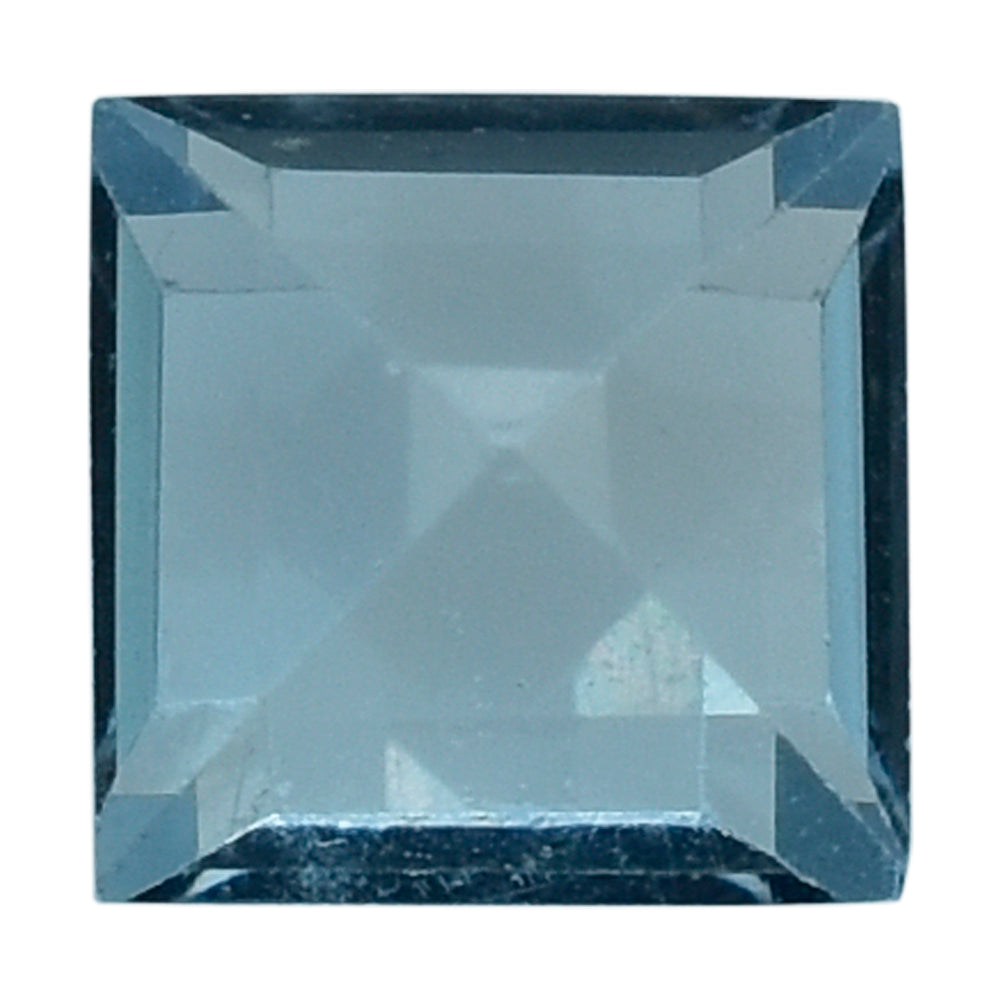 AQUAMARINE CUT SQUARE (A++) 3.50MM 0.22 Cts.