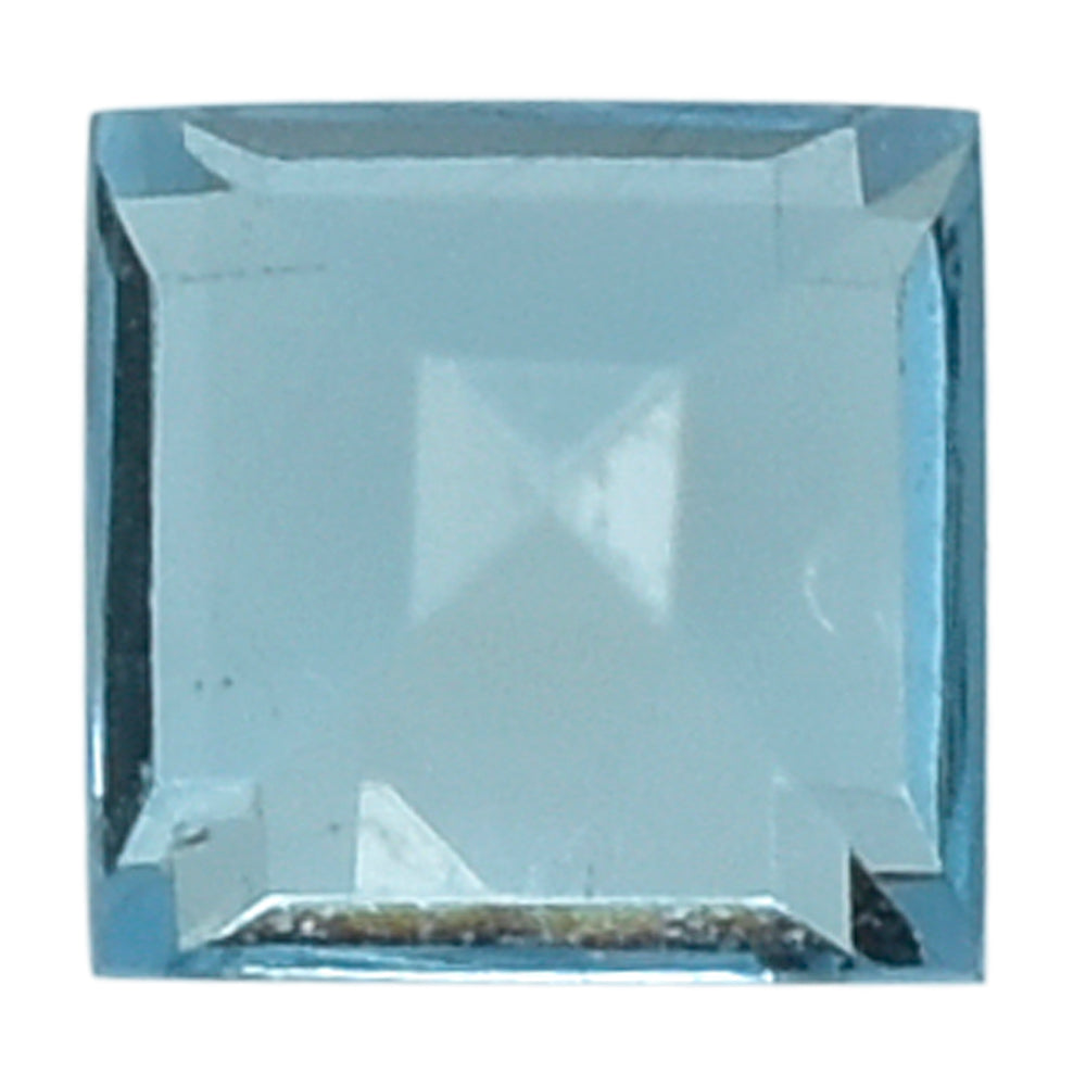 AQUAMARINE CUT SQUARE (A++) 3MM 0.14 Cts.