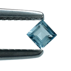 AQUAMARINE CUT SQUARE (A++) 3MM 0.14 Cts.