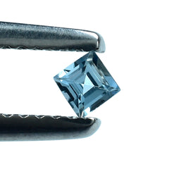 AQUAMARINE CUT SQUARE (A++) 2.50MM 0.09 Cts.