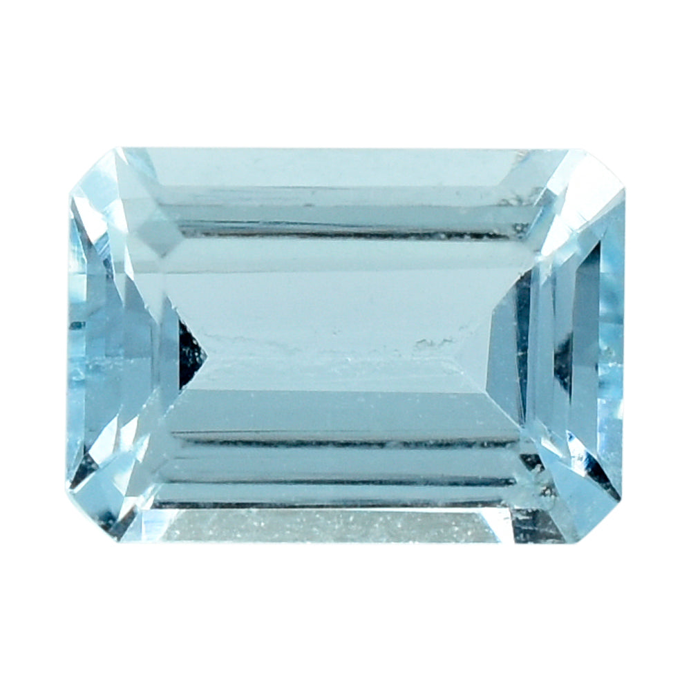 AQUAMARINE CUT OCTAGON (A++) 7X5MM 0.93 Cts.