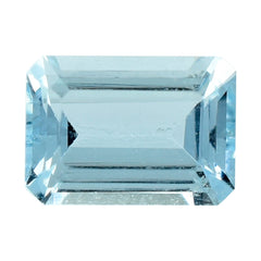 AQUAMARINE CUT OCTAGON (A++) 7X5MM 0.93 Cts.