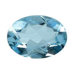 AQUAMARINE CUT OVAL (A++) (HI) 7X5MM 0.55 Cts.