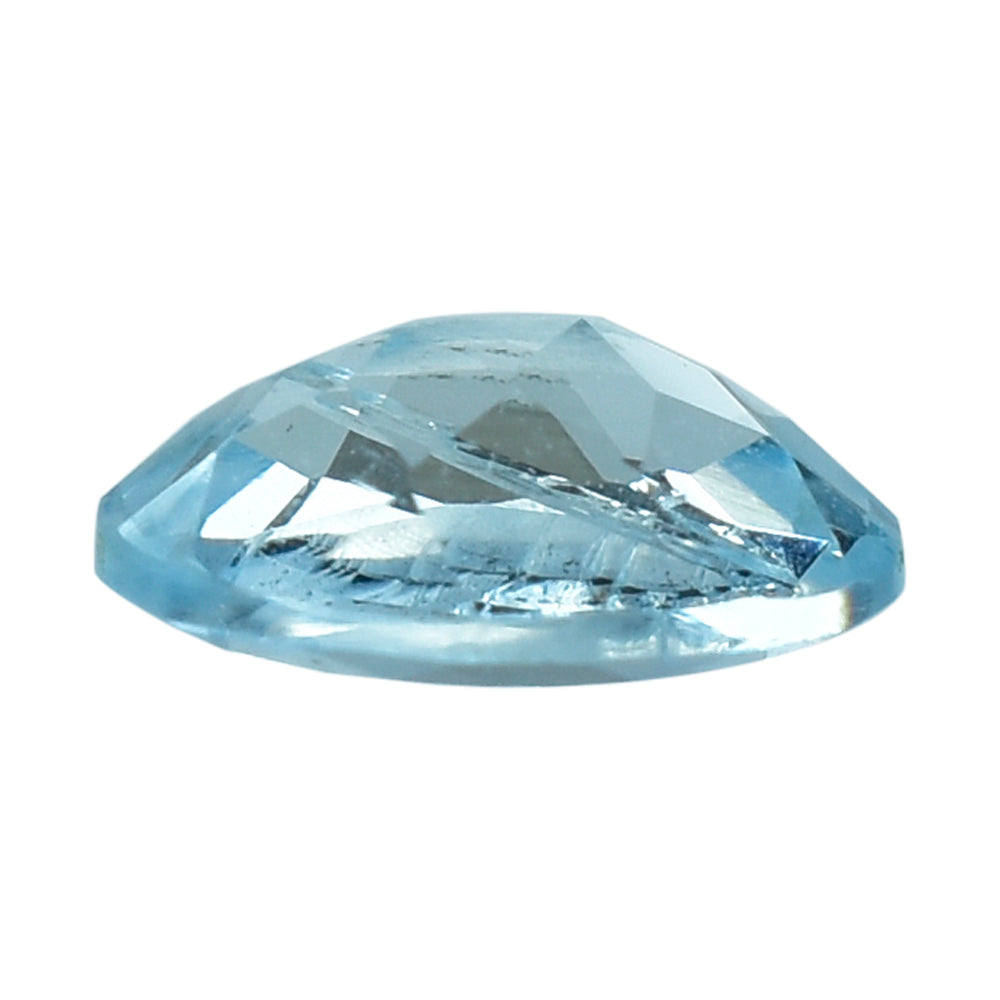 AQUAMARINE CUT OVAL (A++) (HI) 7X5MM 0.55 Cts.