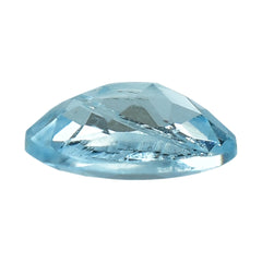AQUAMARINE CUT OVAL (A++) (HI) 7X5MM 0.55 Cts.