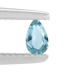 AQUAMARINE CUT PEAR (A++) (SI) 5.50X3MM 0.15 Cts.