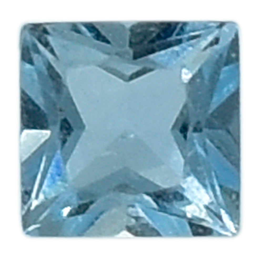 AQUAMARINE PRINCESS CUT SQUARE (A++) 1.75MM 0.03 Cts.