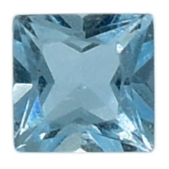 AQUAMARINE PRINCESS CUT SQUARE (A++) 1.75MM 0.03 Cts.