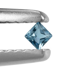 AQUAMARINE PRINCESS CUT SQUARE (A++) 1.75MM 0.03 Cts.
