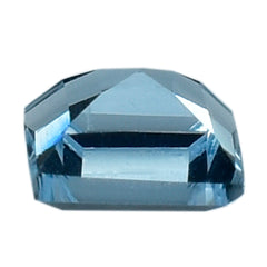 AQUAMARINE CUT SQUARE (A++) (SI) 3MM 0.14 Cts.
