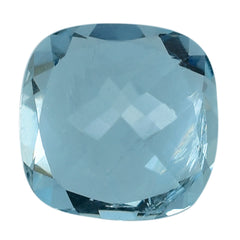 AQUAMARINE CUT CUSHION (A++) (SI) 7MM 1.07 Cts.