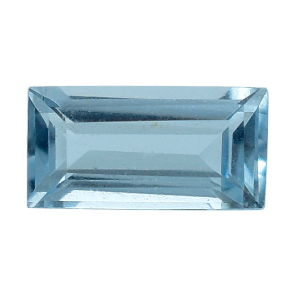 AQUAMARINE CUT BEGUETTE (A+) 4X2MM 0.10 Cts.