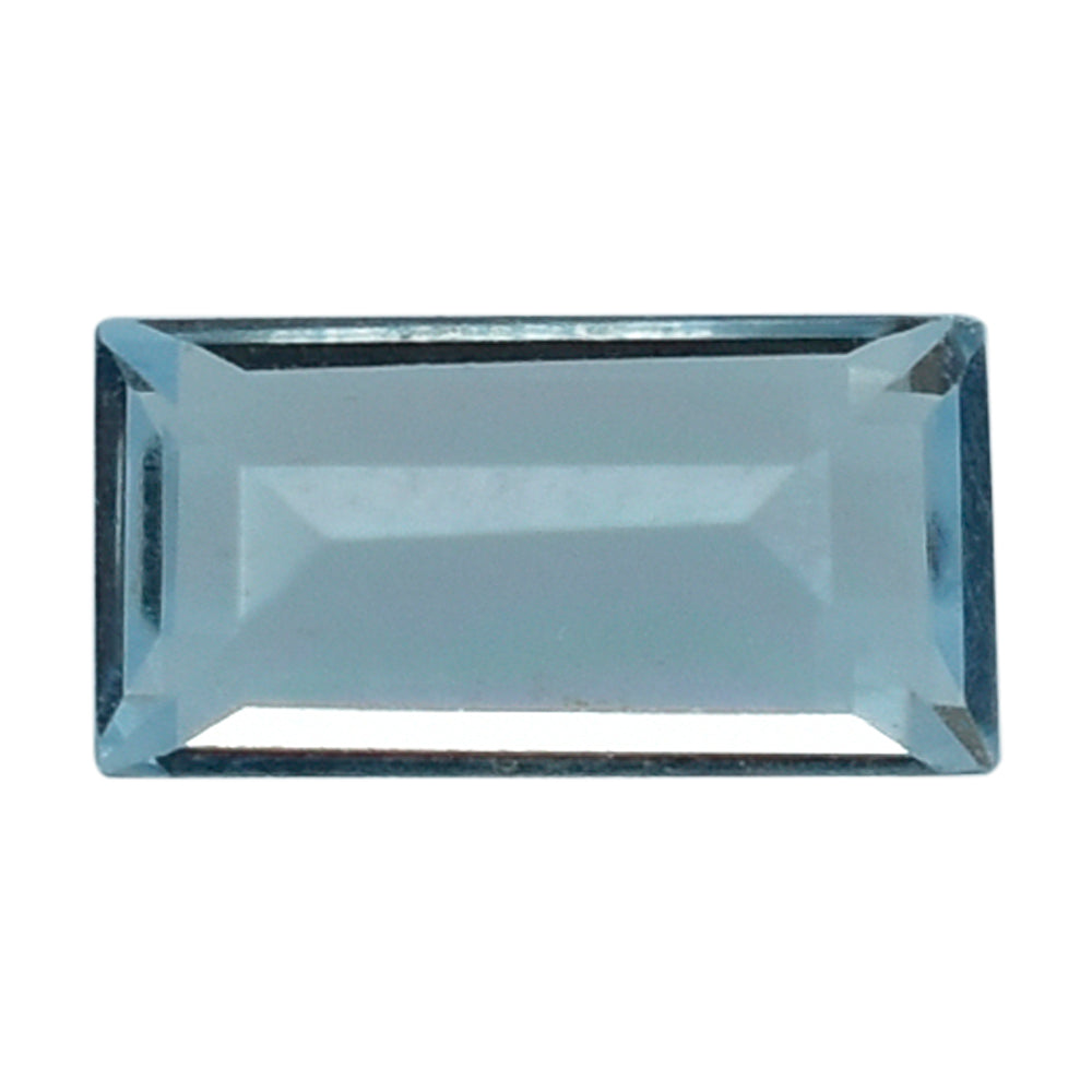 AQUAMARINE CUT BEGUETTE (A+) 4X2MM 0.10 Cts.