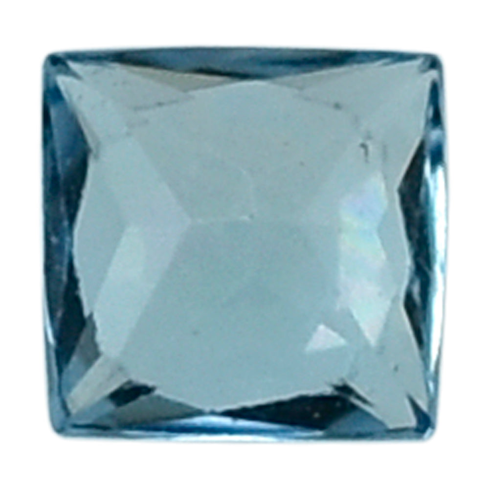 AQUAMARINE PRINCESS CUT SQUARE (A+++) 1.75MM 0.03 Cts.