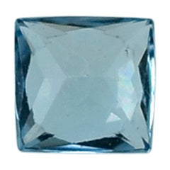 AQUAMARINE PRINCESS CUT SQUARE (A+++) 1.75MM 0.03 Cts.