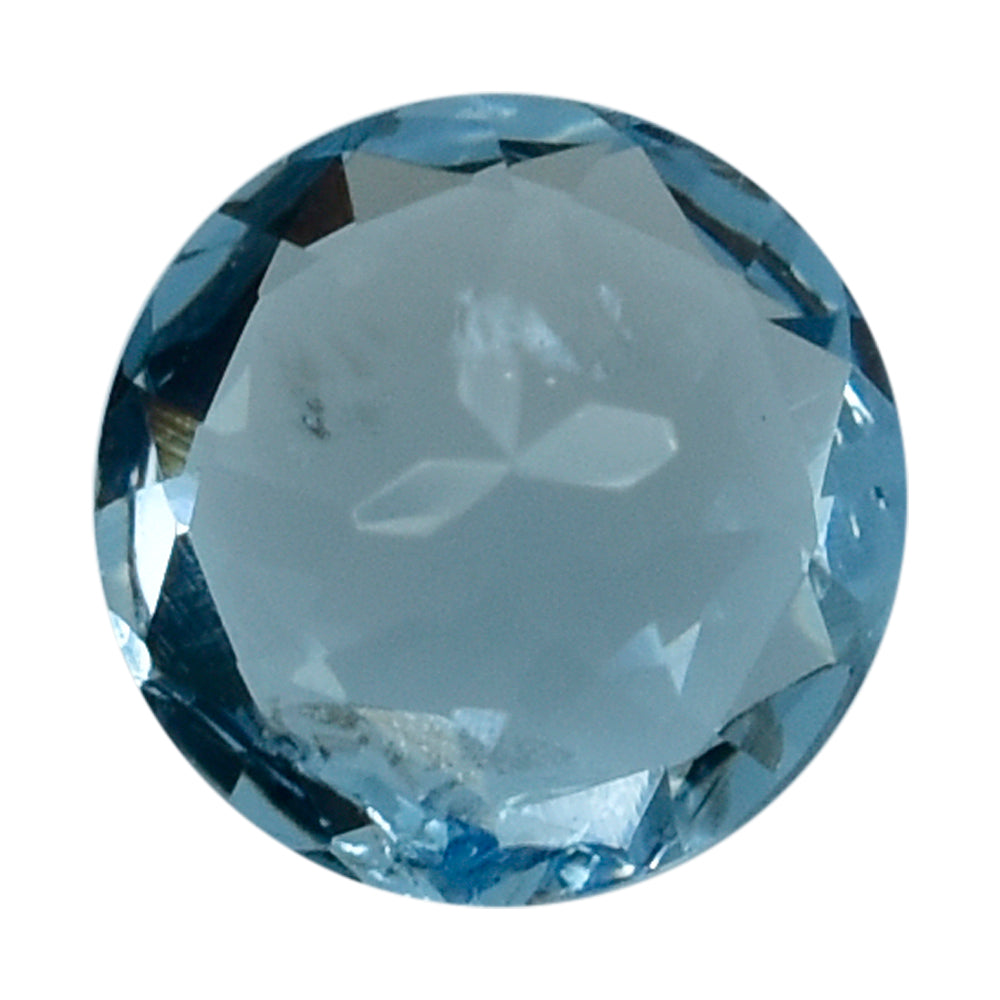 AQUAMARINE CUT ROUND (A) 3MM 0.10 Cts.