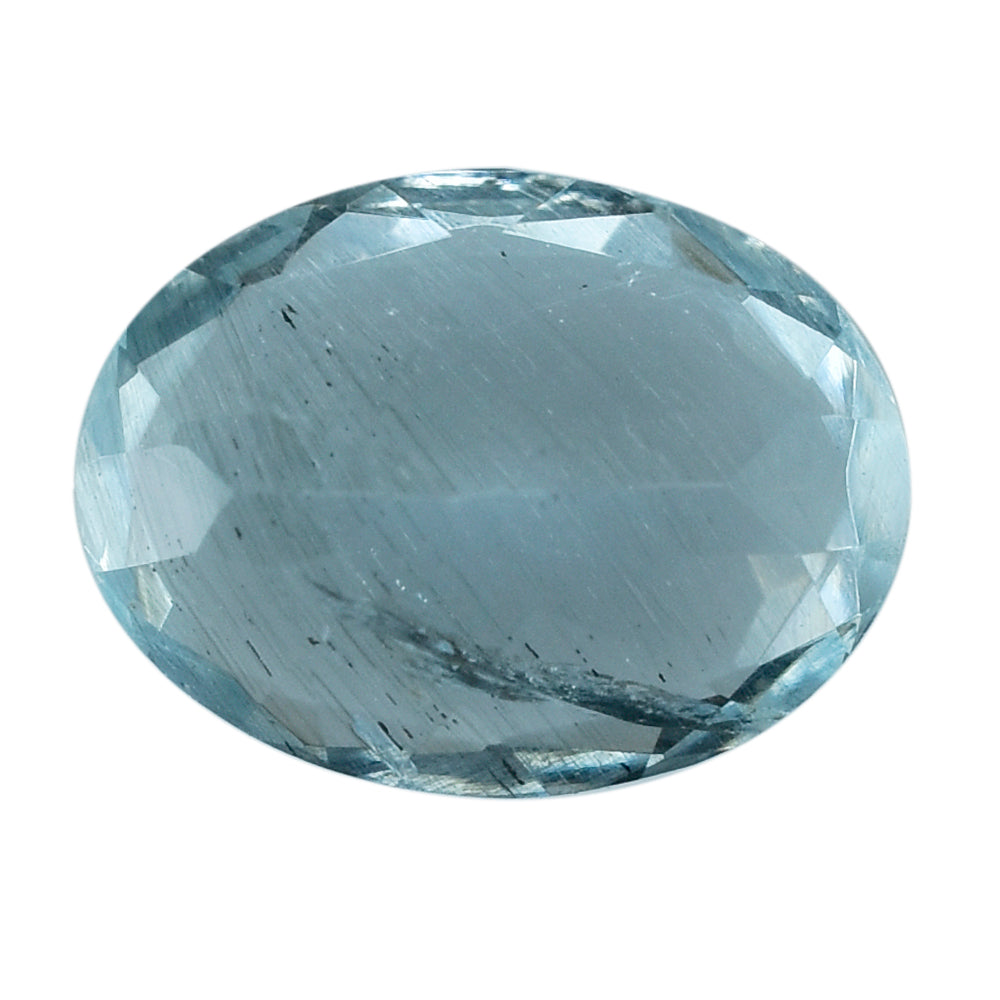 AQUAMARINE CUT OVAL (A) (HI) 8X6MM 1.15 Cts.