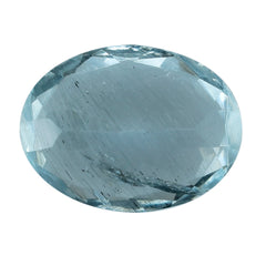 AQUAMARINE CUT OVAL (A) (HI) 8X6MM 1.15 Cts.