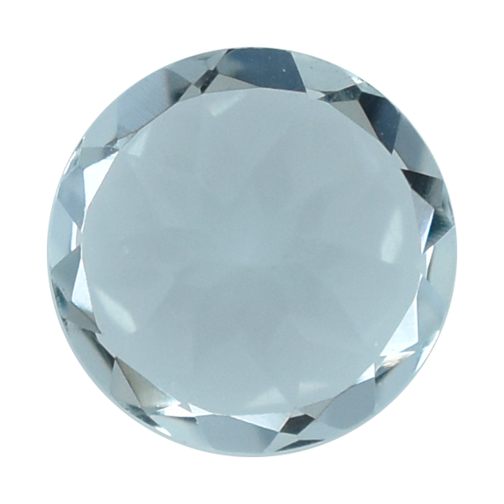 AQUAMARINE CUT ROUND (C) 6MM 0.80 Cts.