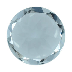 AQUAMARINE CUT ROUND (C) 6MM 0.80 Cts.