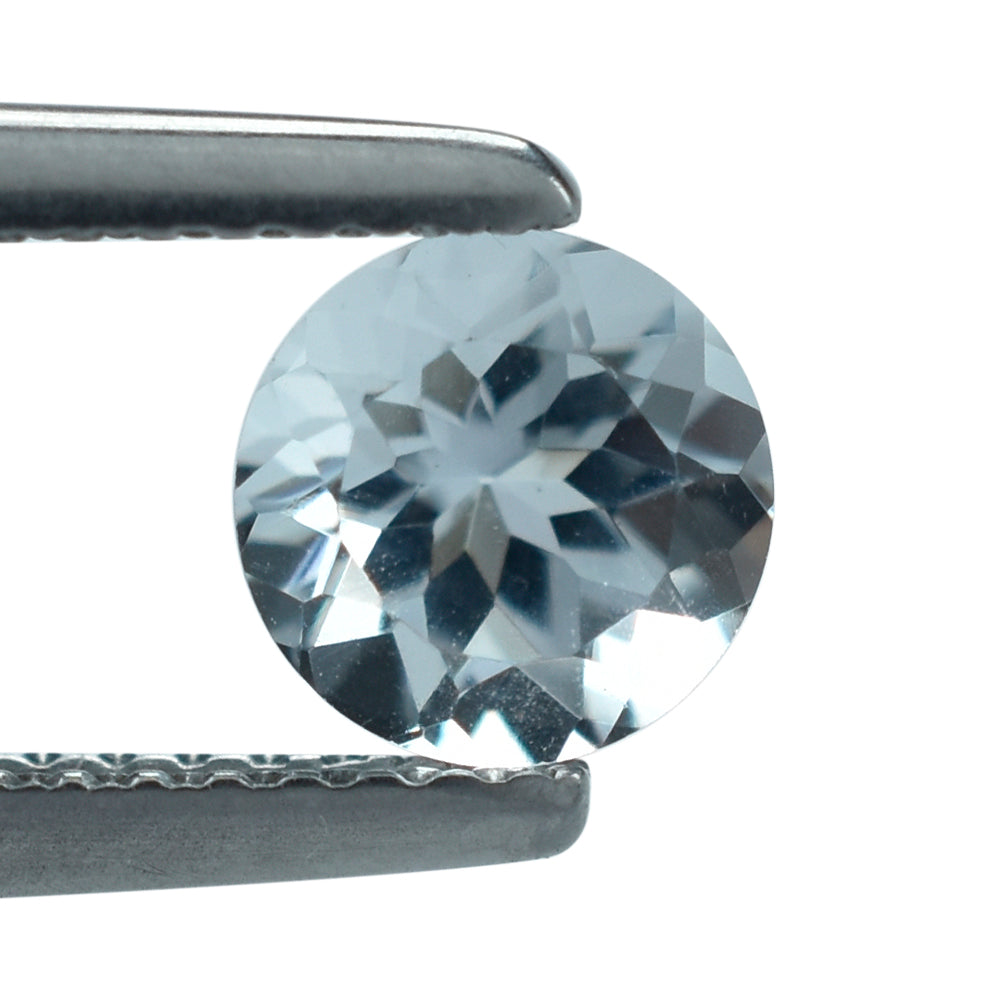AQUAMARINE CUT ROUND (C) 6MM 0.80 Cts.