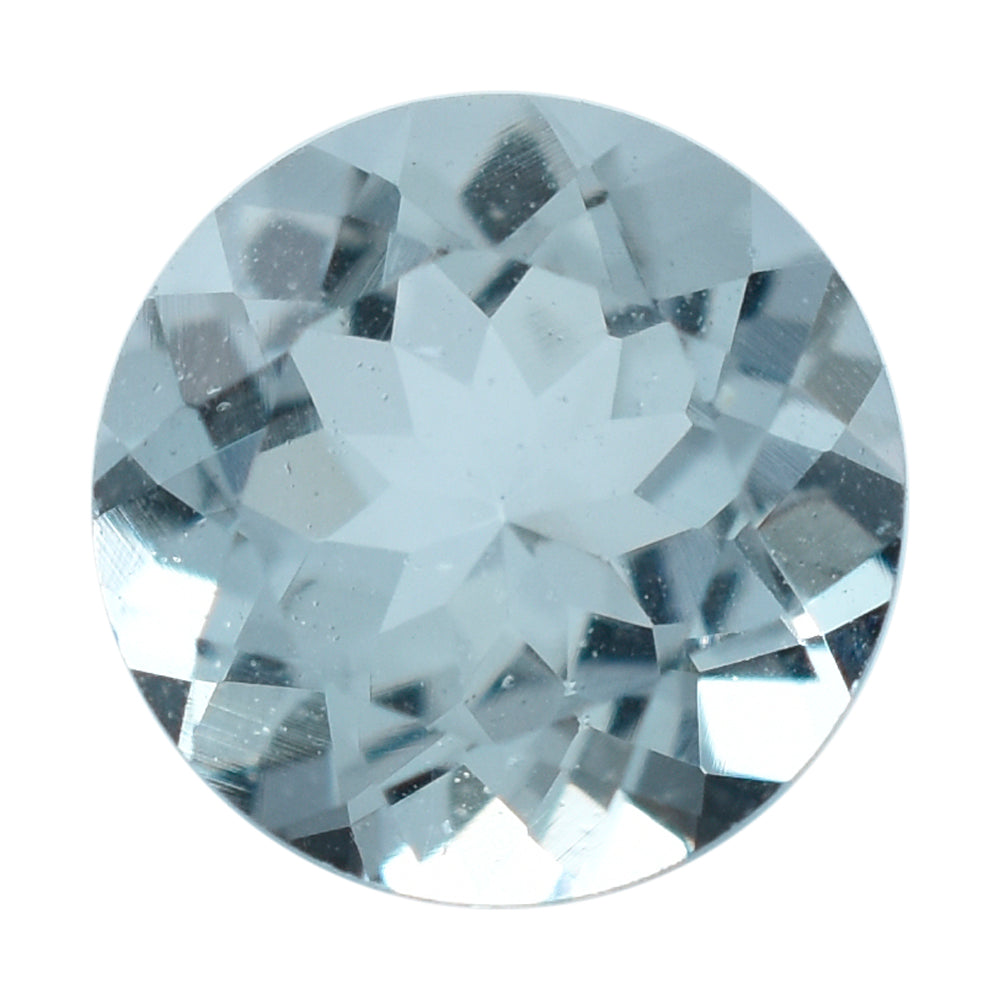 AQUAMARINE CUT ROUND (B) 8MM 1.71 Cts.