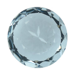 AQUAMARINE CUT ROUND (B) 9MM 2.29 Cts.