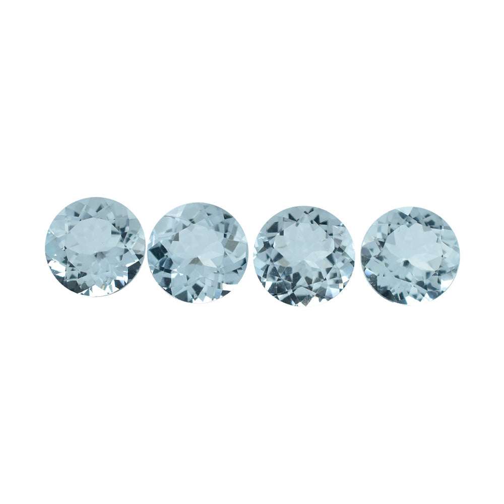 AQUAMARINE CUT ROUND (B) 9MM 2.29 Cts.