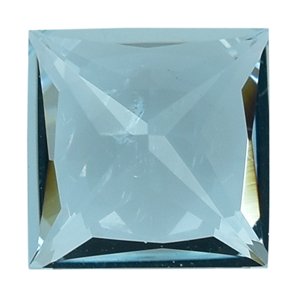 AQUAMARINE PRINCESS CUT SQUARE (A) 7MM 1.56 Cts.