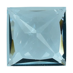AQUAMARINE PRINCESS CUT SQUARE (A) 7MM 1.56 Cts.