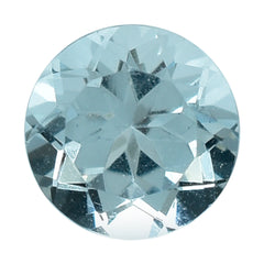 AQUAMARINE CUT ROUND (A) 6MM 0.82 Cts.