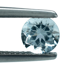 AQUAMARINE CUT ROUND (A) 6MM 0.82 Cts.