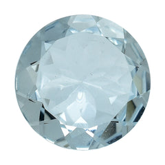 AQUAMARINE CUT ROUND (A) (WINDOW) 9MM 2.10 Cts.