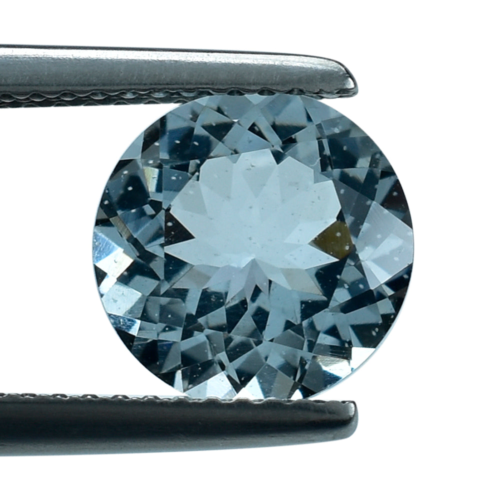 AQUAMARINE CUT ROUND (A) 9MM 2.33 Cts.