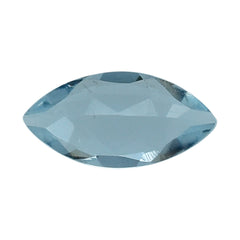 AQUAMARINE CUT MARQUISE (A++) (WINDOW) 5X2.50MM 0.14 Cts.