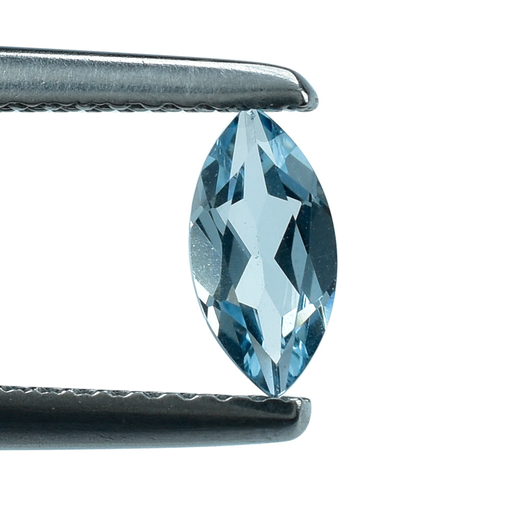 AQUAMARINE CUT MARQUISE (A++) 7X3.50MM 0.32 Cts.