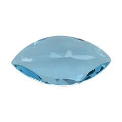 AQUAMARINE CUT MARQUISE (A++) (WINDOW) 10X5MM 0.68 Cts.