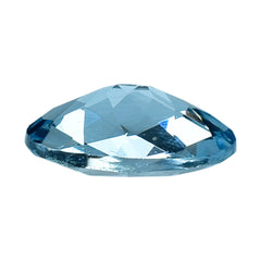 AQUAMARINE CHECKER CUT OVAL (A++) WINDOW) 7X5MM 0.58 Cts.