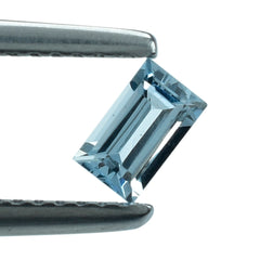 AQUAMARINE CUT BAGUETTE (A++) 5X3MM 0.29 Cts.
