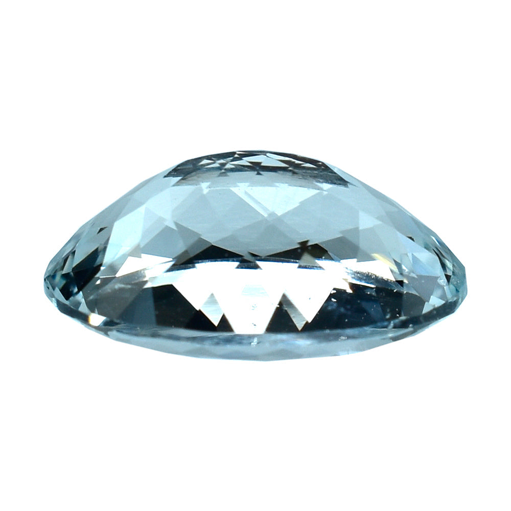 AQUAMARINE CUT OVAL (C/SI) 14X10MM 5.17 Cts.