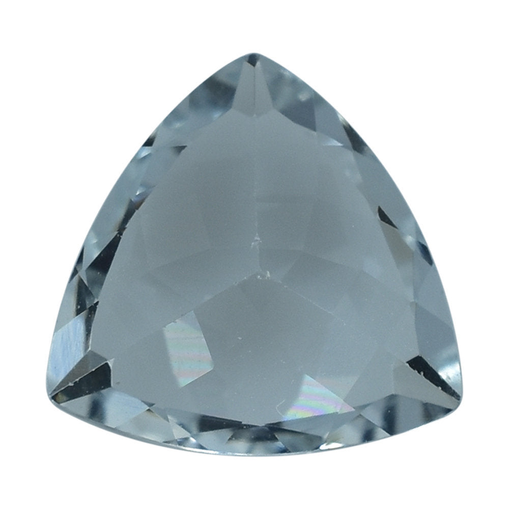 AQUAMARINE CUT TRILLION (C/SI) 9MM 1.97 Cts.