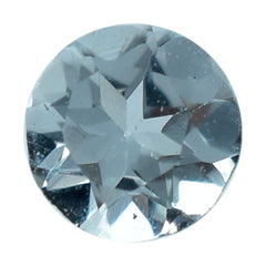 AQUAMARINE CUT ROUND (C/SI) 3MM 0.10 Cts.